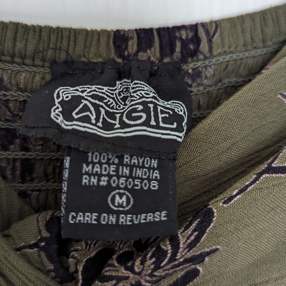 Francesca’s Olive Green Dress | Size Medium - Picture 4 of 5